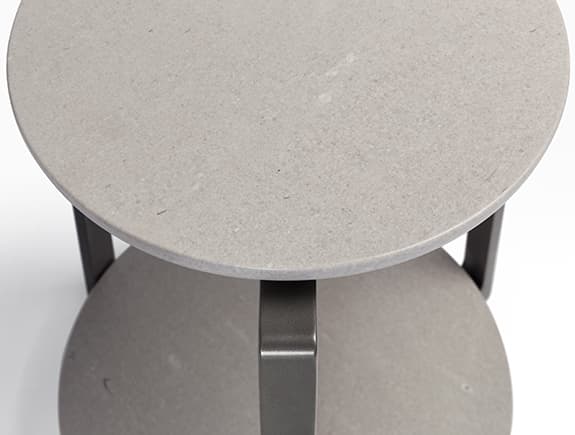 Уличный столик Holly Hunt PLANKTON ROUND SIDE TABLE — фото 5