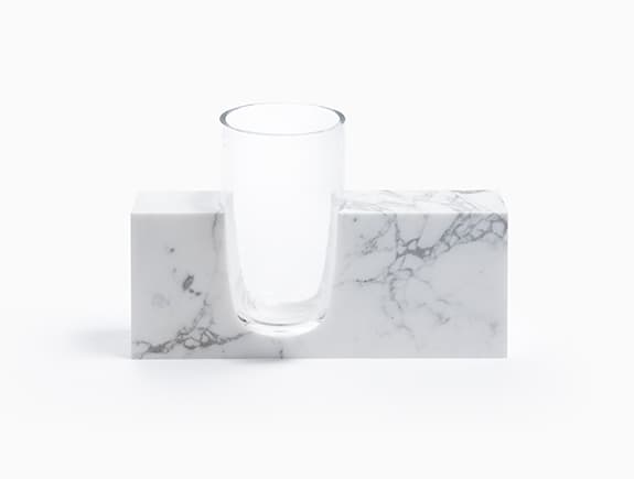 Ваза Holly Hunt PRESSED BLOCK VASES — фото 3