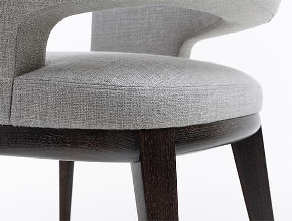 Стул с подлокотниками Holly Hunt MINERVA DINING CHAIR — фото 8