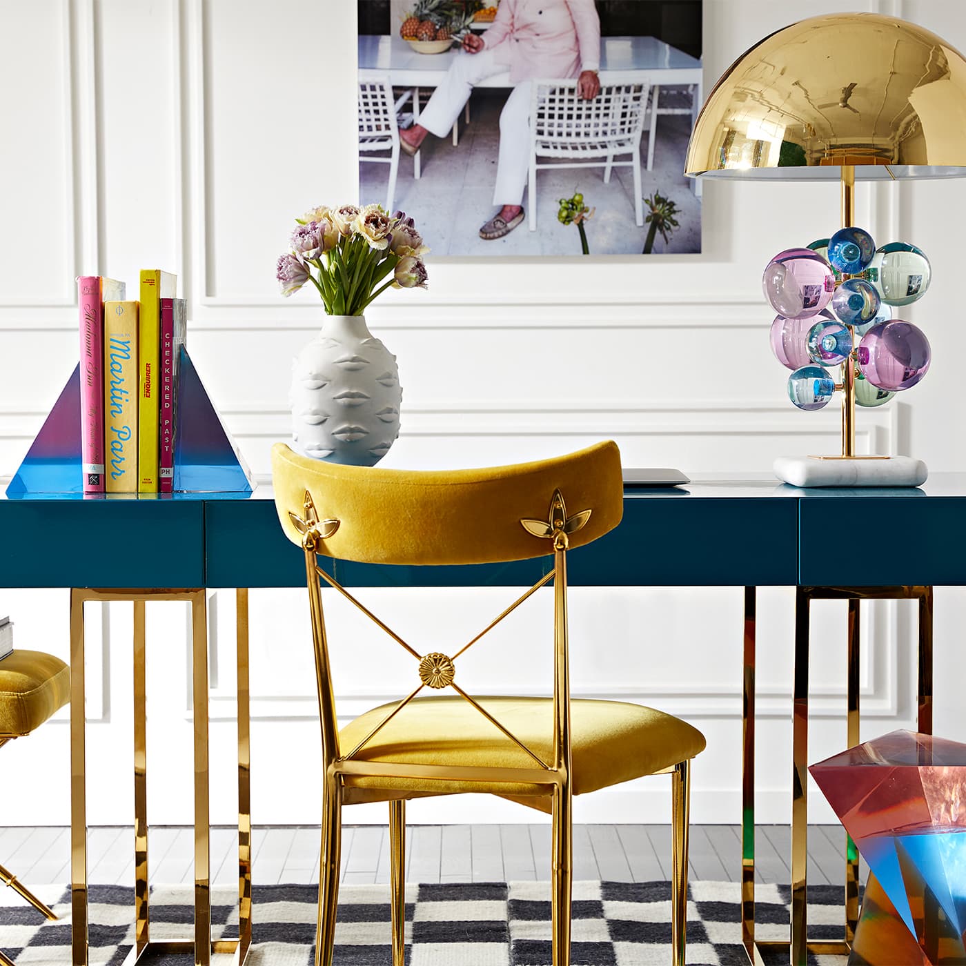 Настольный светильник Jonathan Adler Globo Table Lamp — фото 5
