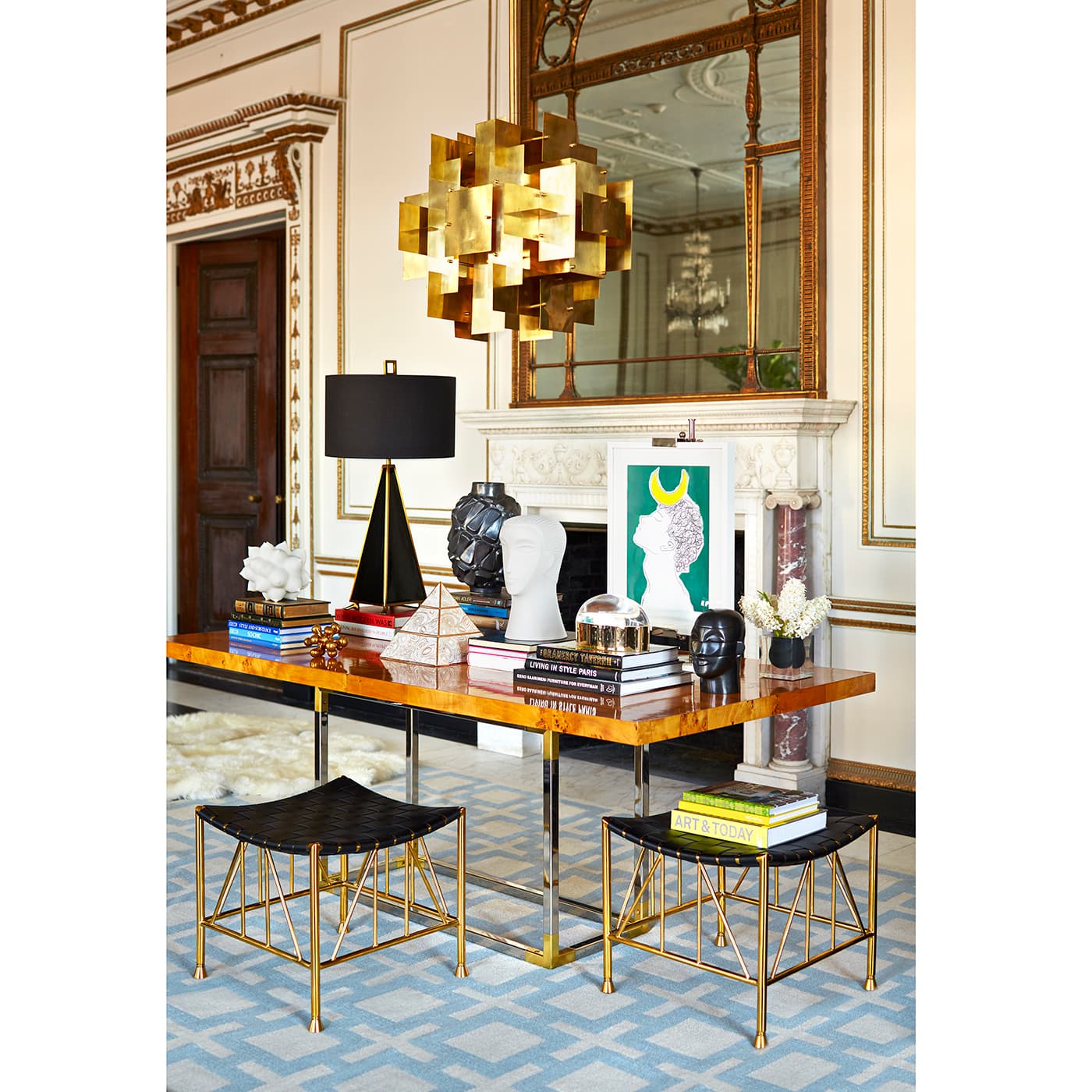 Обеденный стол Jonathan Adler Bond Dining Table — фото 5