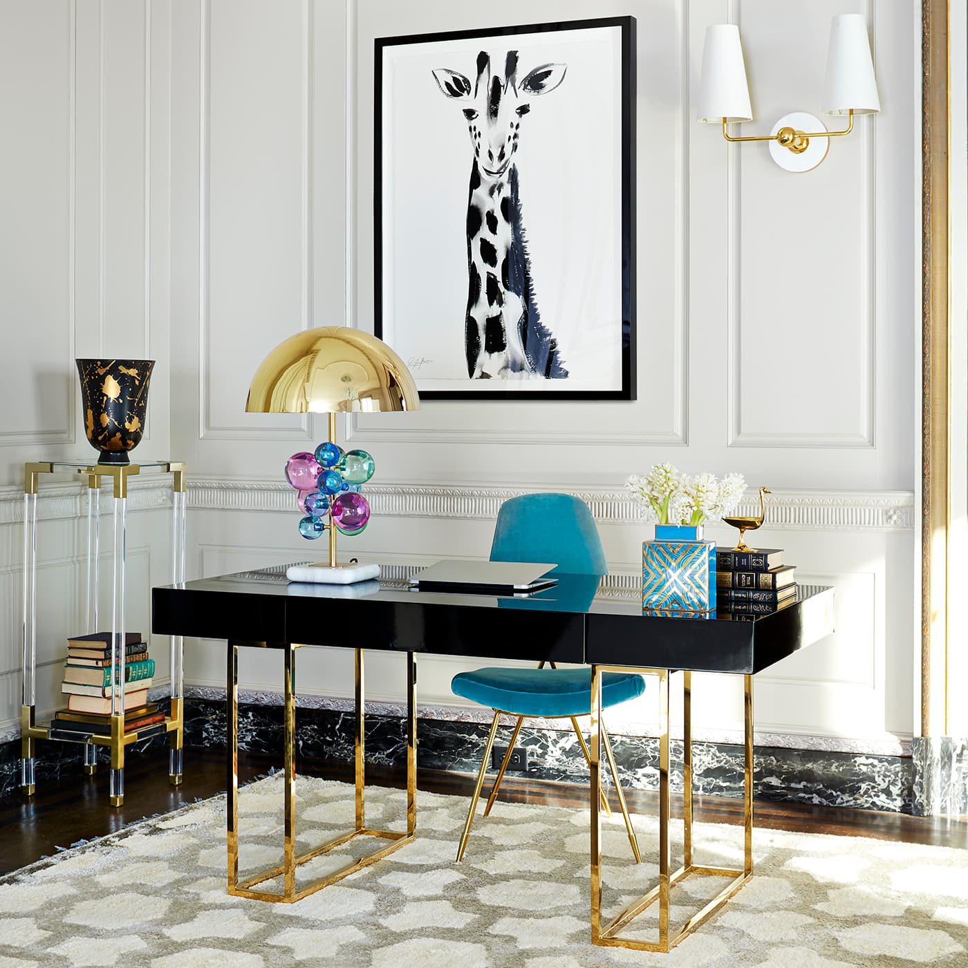 Настольный светильник Jonathan Adler Globo Table Lamp — фото 6