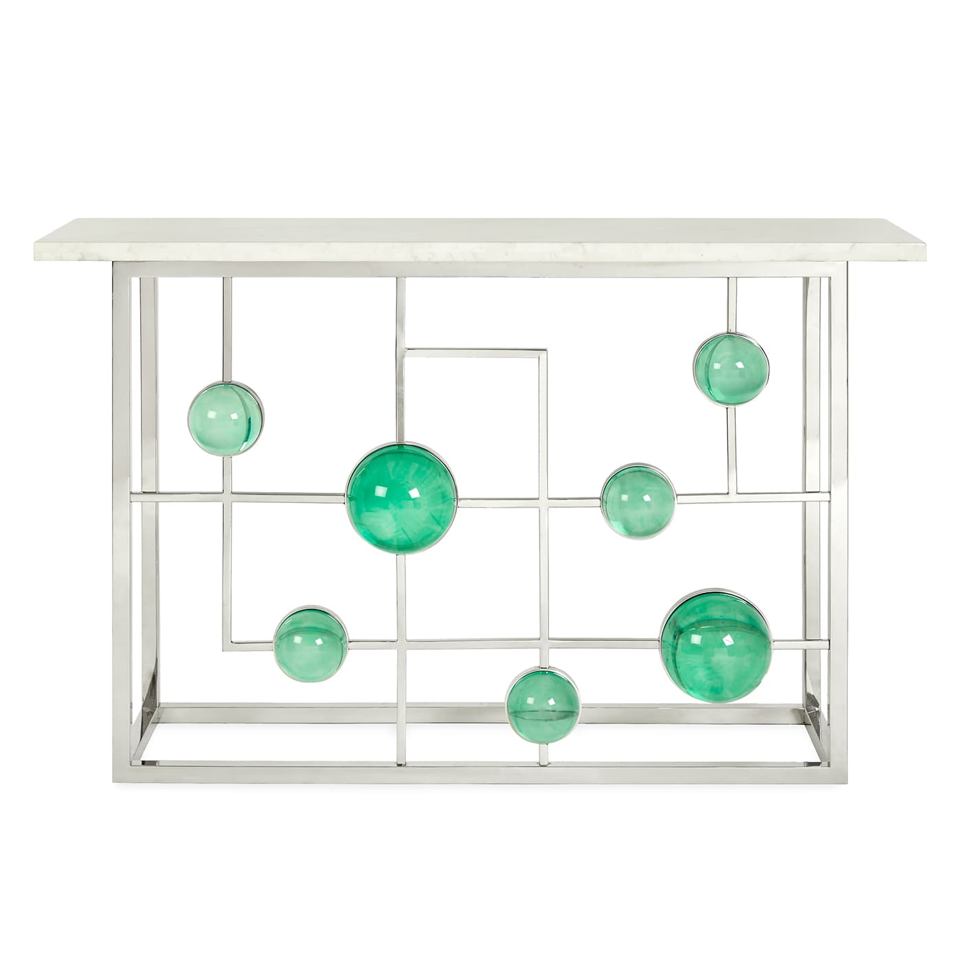 Консоль Jonathan Adler Globo Fretwork Console — фото 2