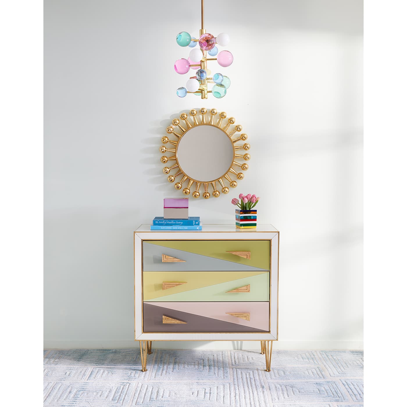 Подвесной светильник Jonathan Adler Globo Five-Light Chandelier — фото 4