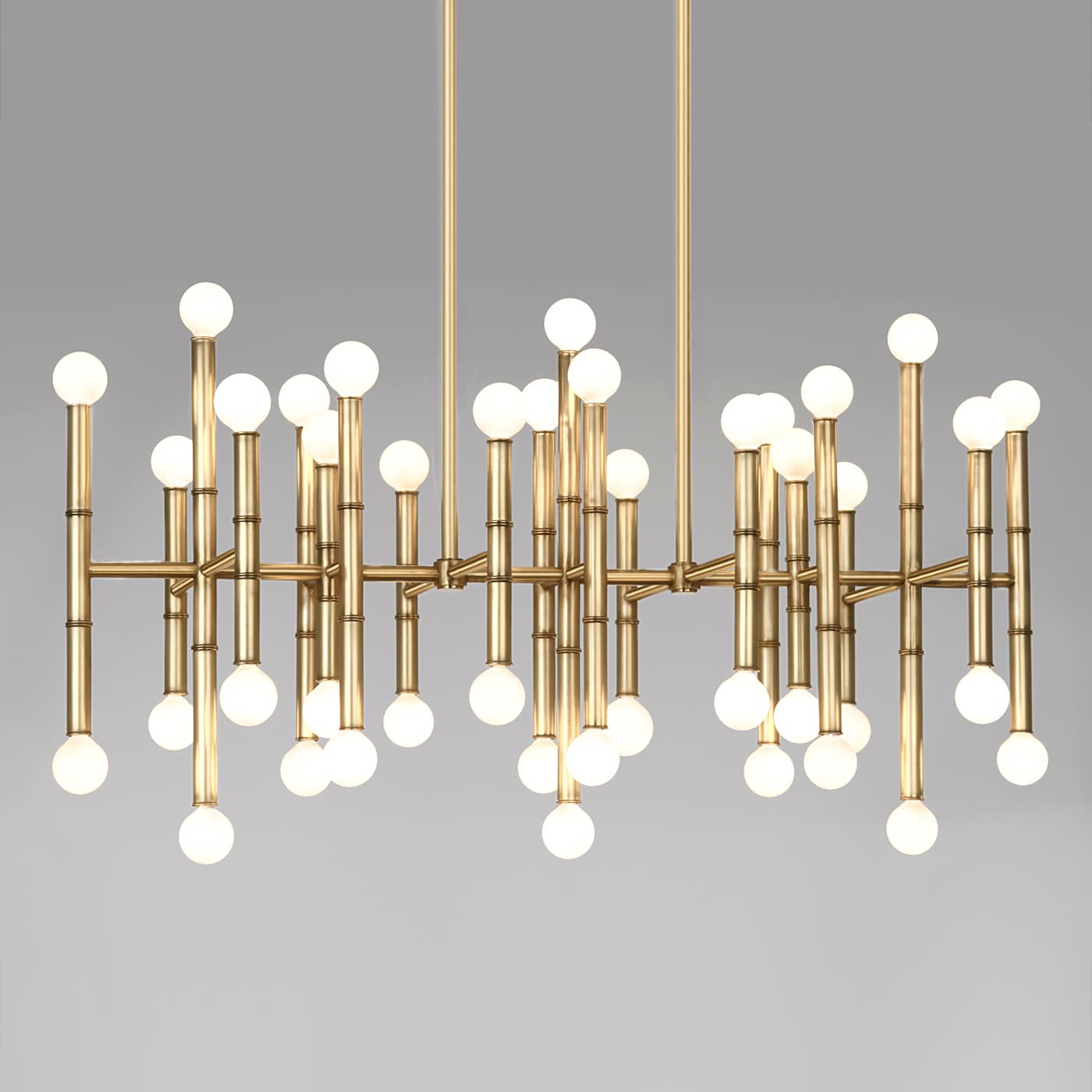 Подвесной светильник Jonathan Adler Meurice Rectangle Chandelier — фото 5
