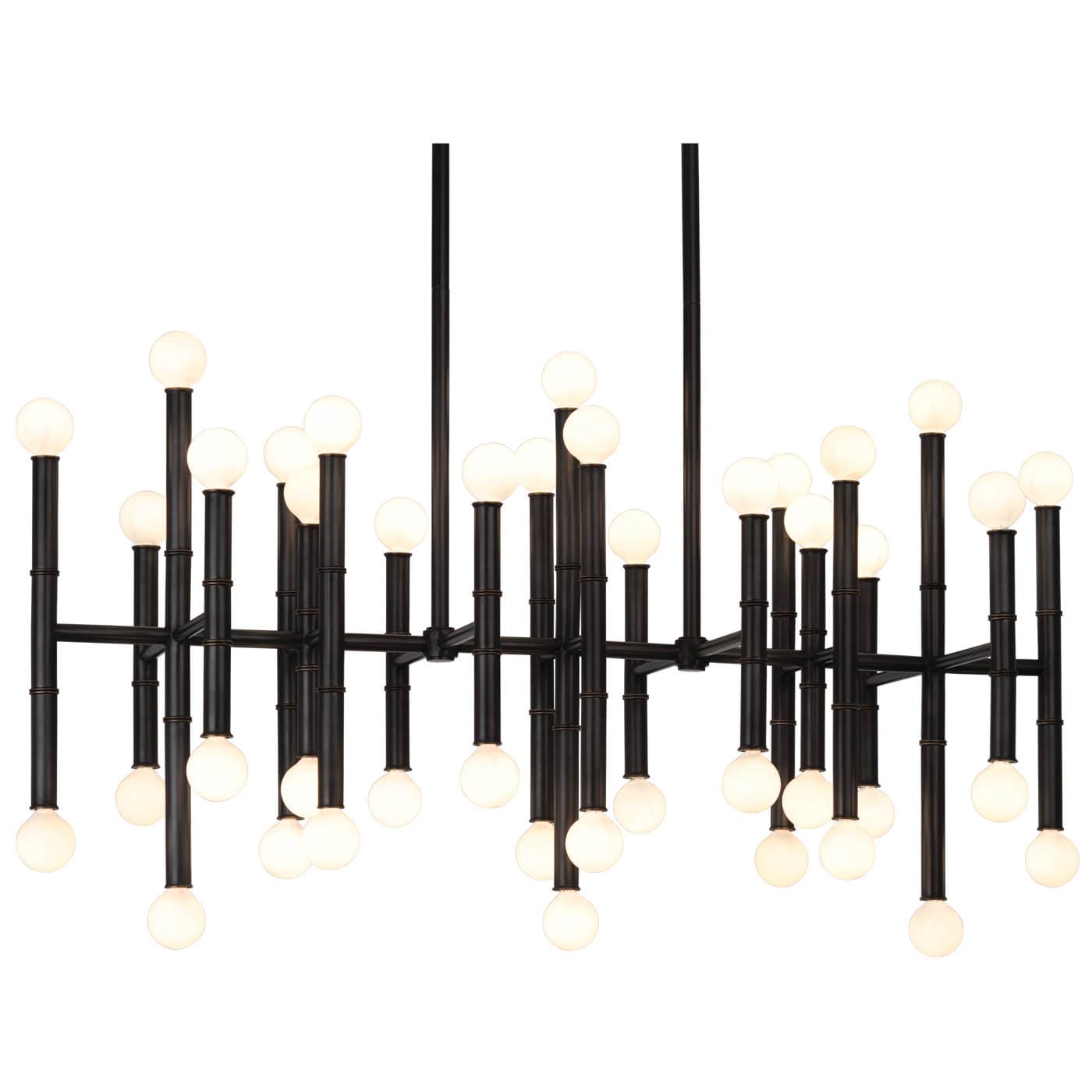 Подвесной светильник Jonathan Adler Meurice Rectangle Chandelier — фото 3