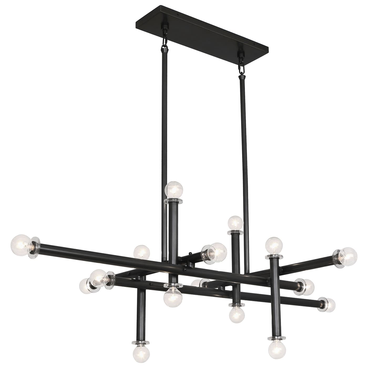 Подвесной светильник Jonathan Adler Milano Linear Chandelier — фото 3