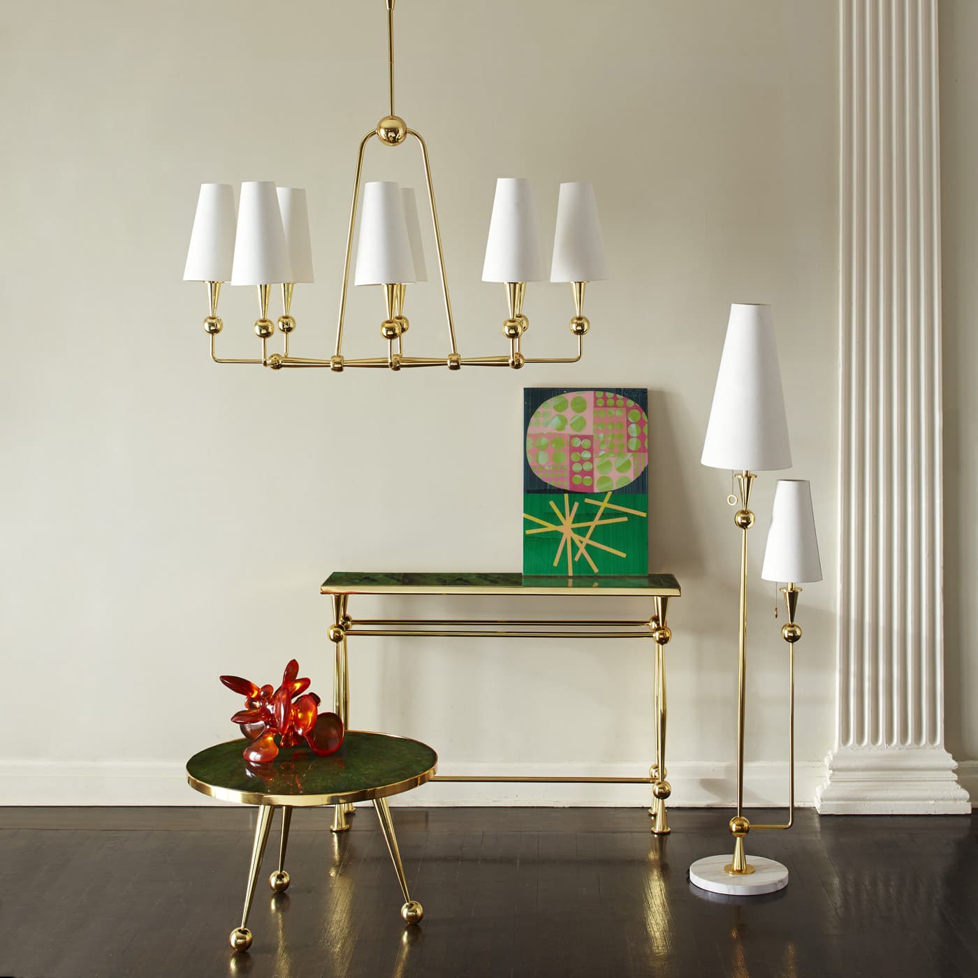 Торшер Jonathan Adler Caracas Floor Lamp — фото 5