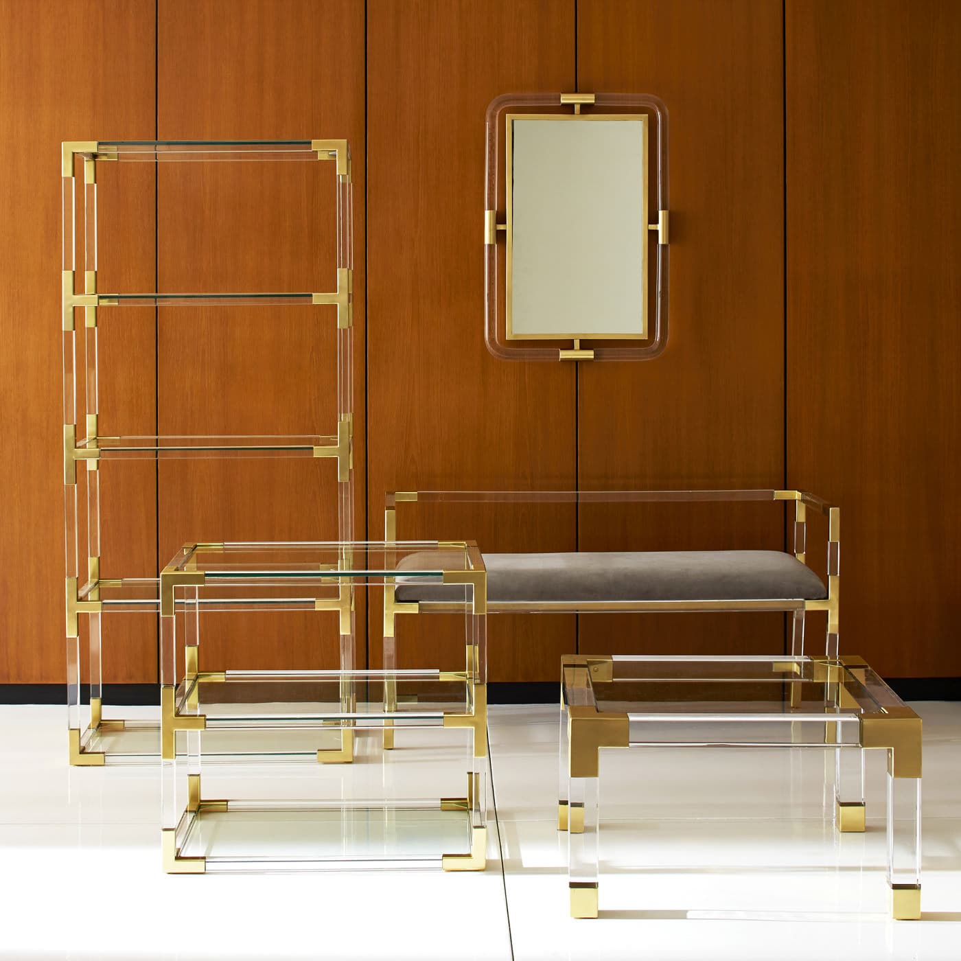 Приставной столик Jonathan Adler Jacques 2-Tier Side Table — фото 3