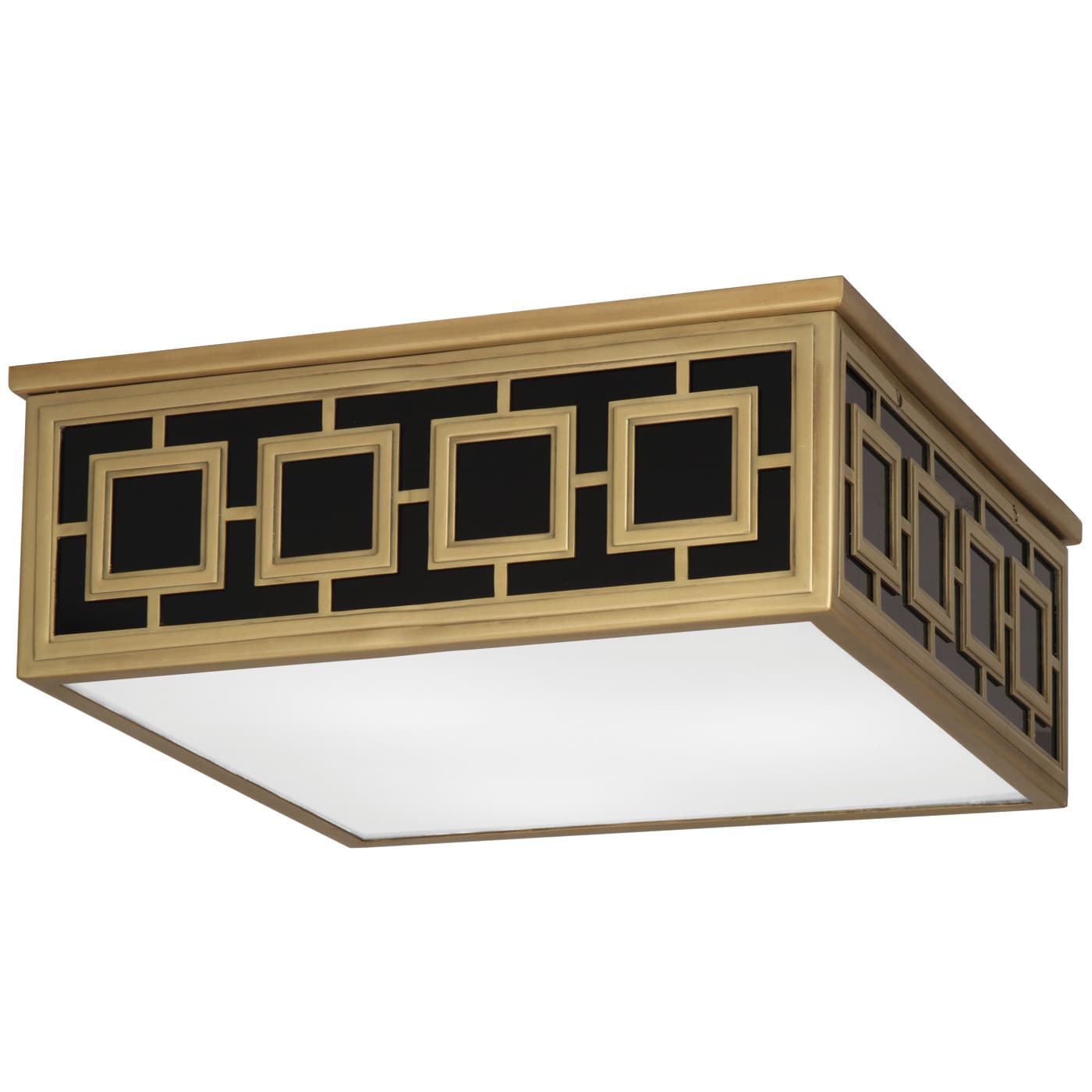Потолочный светильник Jonathan Adler Parker Square Flush Mount — фото 2