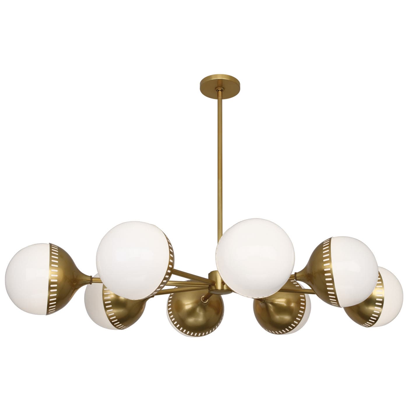 Люстра Jonathan Adler Rio Oval Spoke Chandelier — фото 2