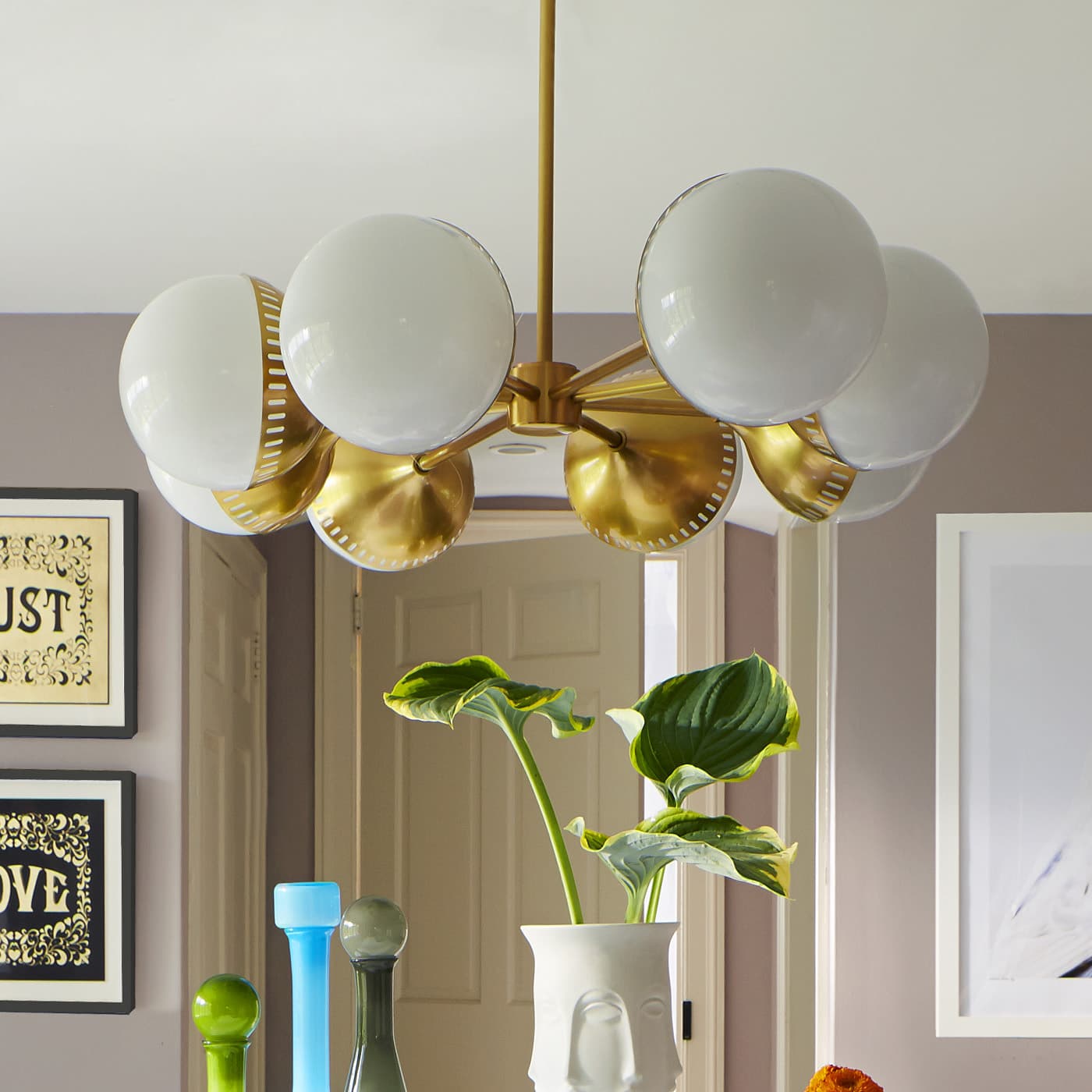 Люстра Jonathan Adler Rio Oval Spoke Chandelier — фото 5