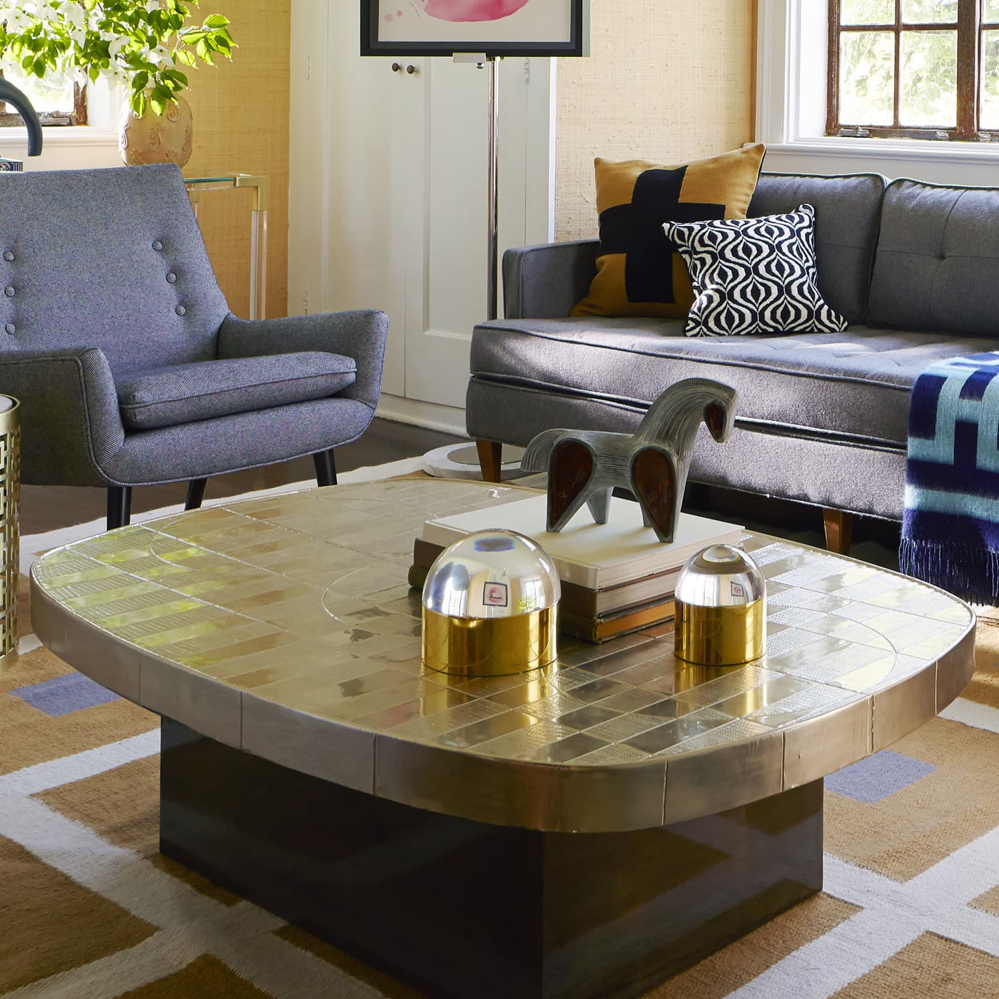 Журнальный столик Jonathan Adler Talitha Cocktail Table — фото 2