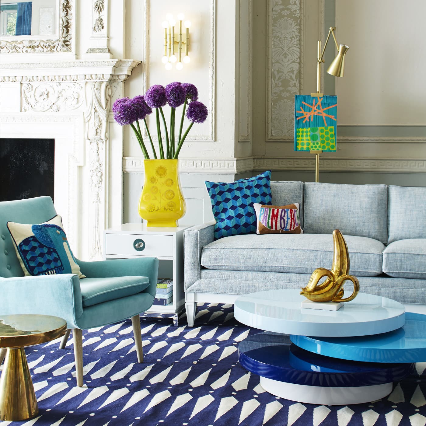 Настенный светильник Jonathan Adler Meurice Five-Arm Sconce — фото 6
