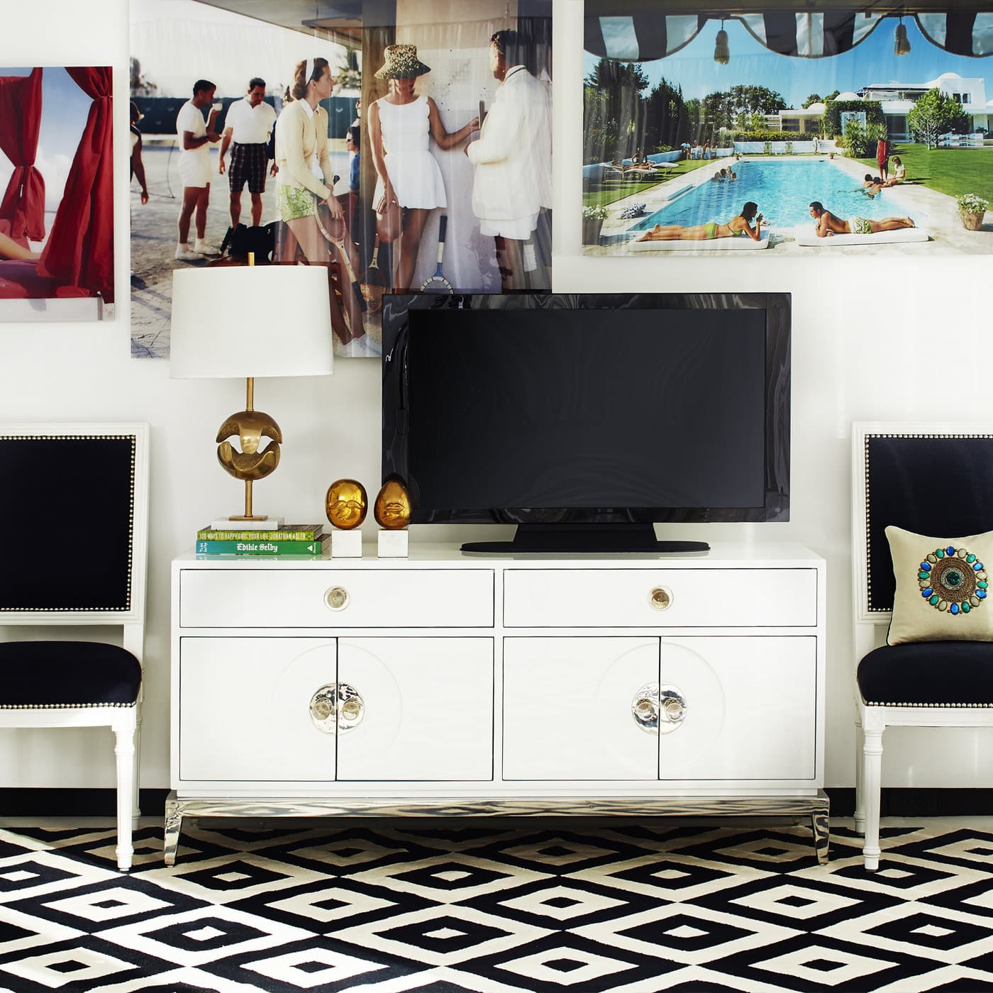 Тумбочка Jonathan Adler Channing Media Console — фото 6