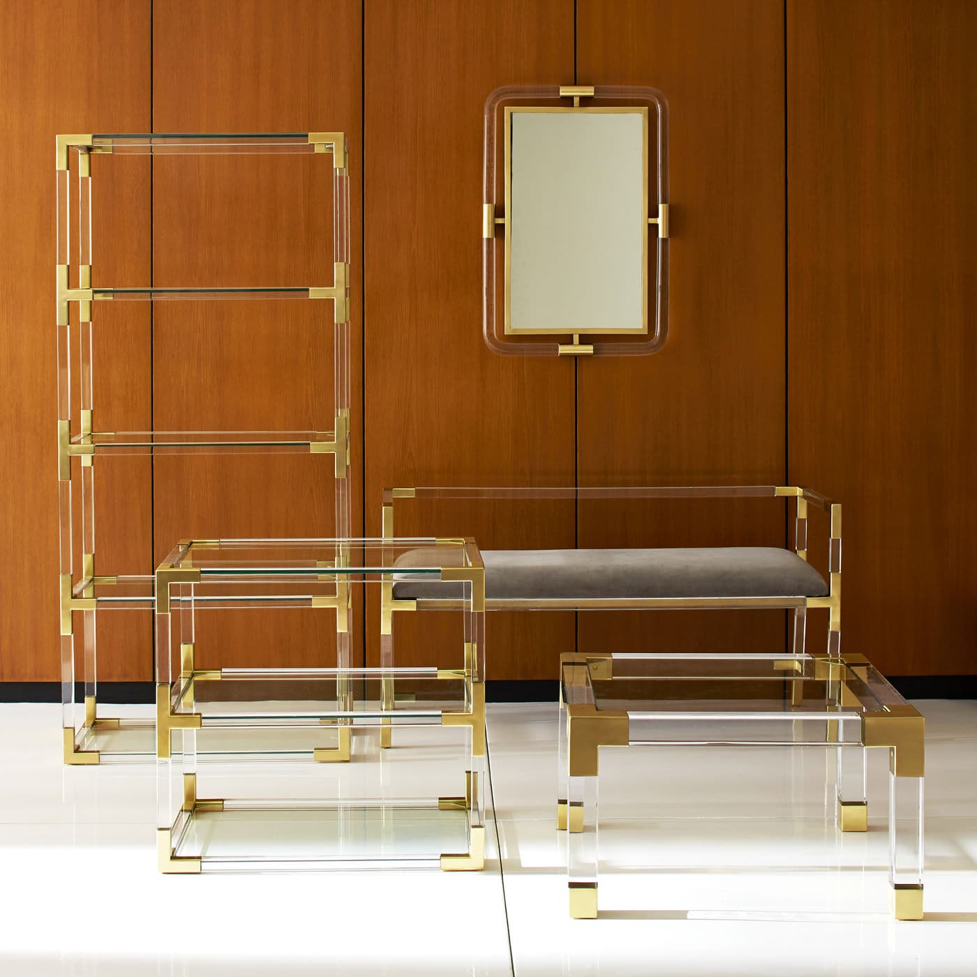 Приставной столик Jonathan Adler Jacques 2-Tier Side Table — фото 5