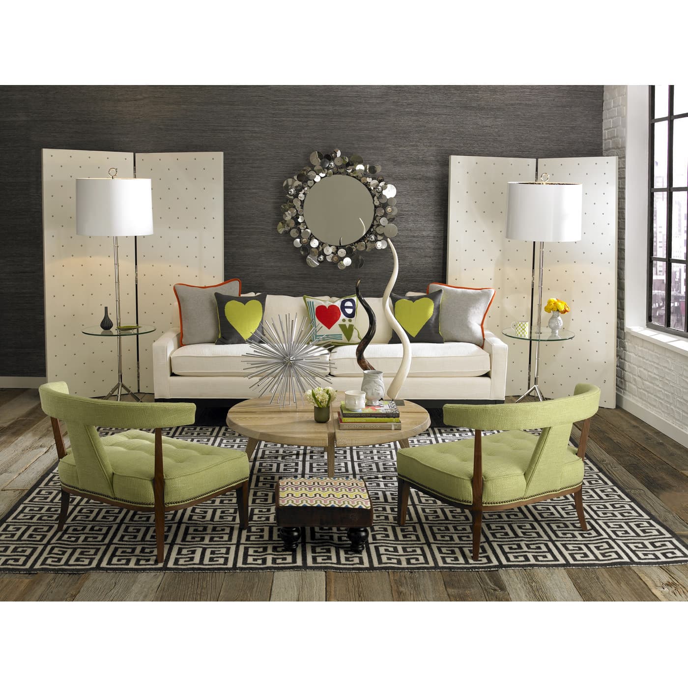 Кресло Jonathan Adler Addison Chair — фото 7