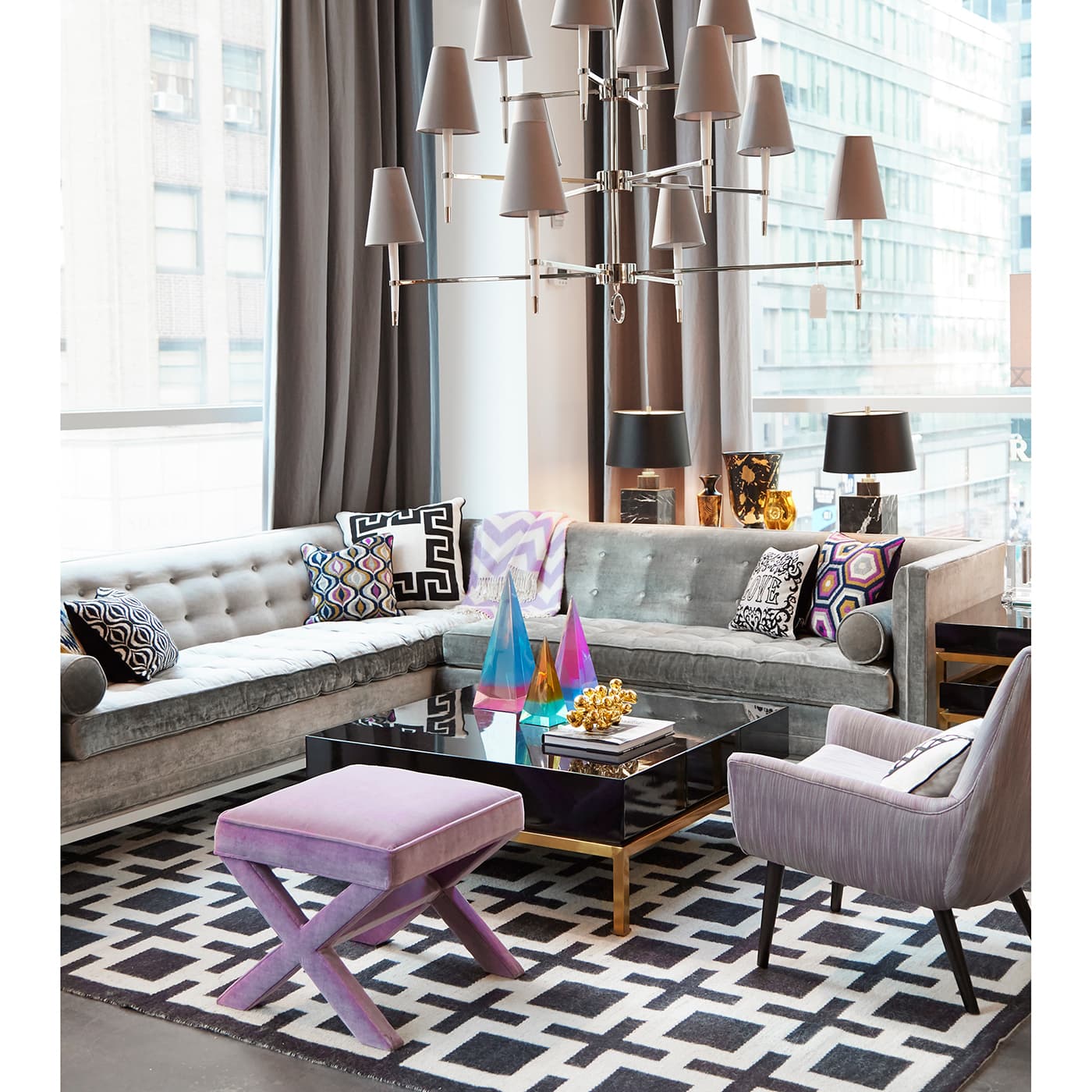 Диван модульный Jonathan Adler Lampert Sectional Left Arm Facing — фото 6