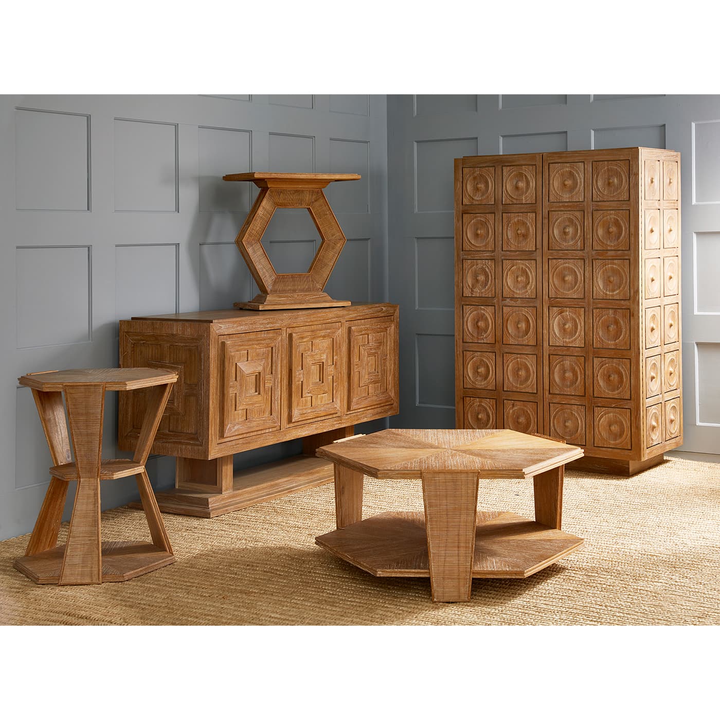 Приставной столик Jonathan Adler Antwerp Two-Tier Side Table — фото 2