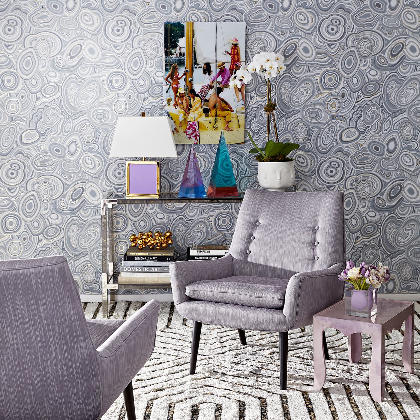 Кресло Jonathan Adler Mrs. Godfrey Chair — фото 7