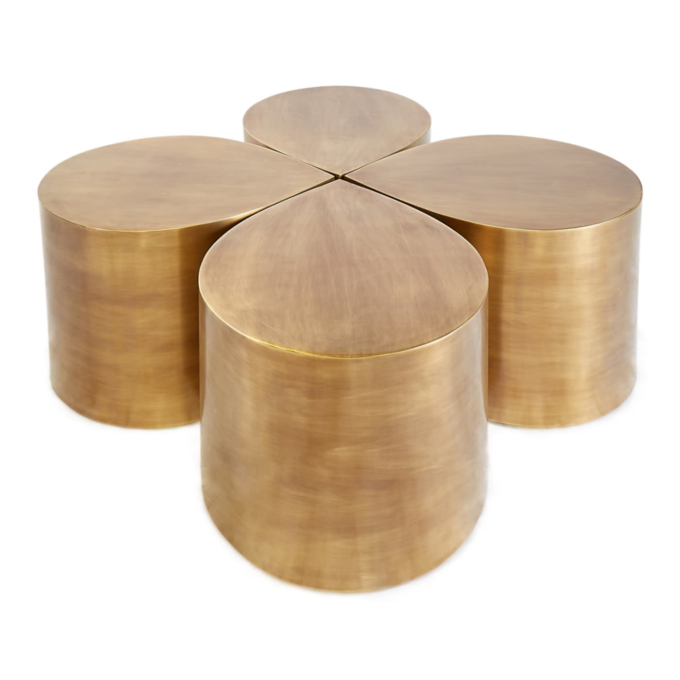 Столик Jonathan Adler Brass Teardrop Table — фото 3