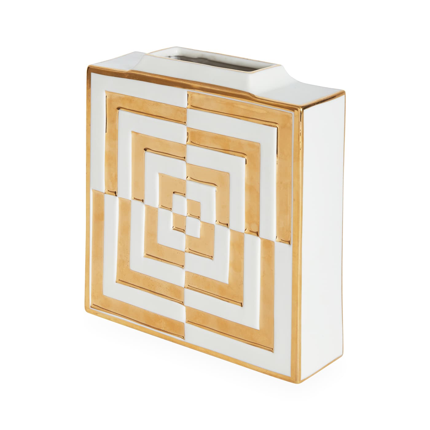 Ваза Jonathan Adler Futura Op Art Square Vase — фото 3