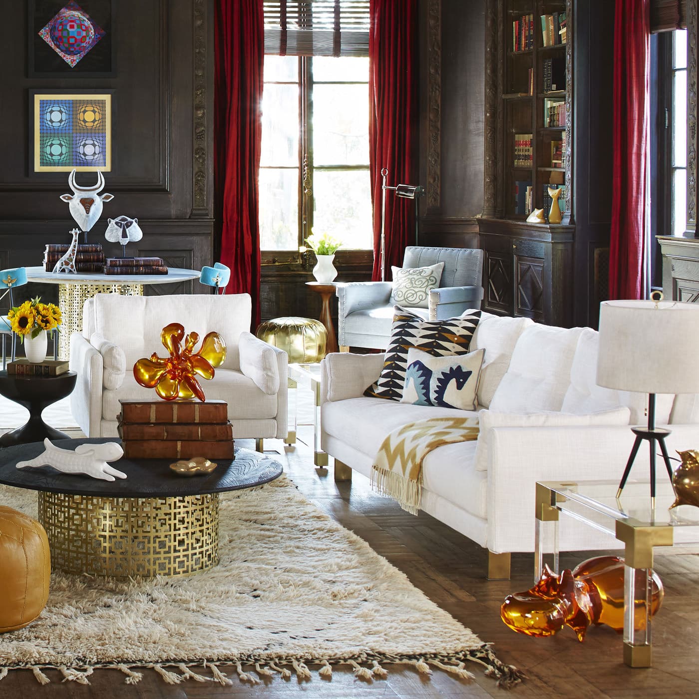 Диван Jonathan Adler Malibu Sofa — фото 4