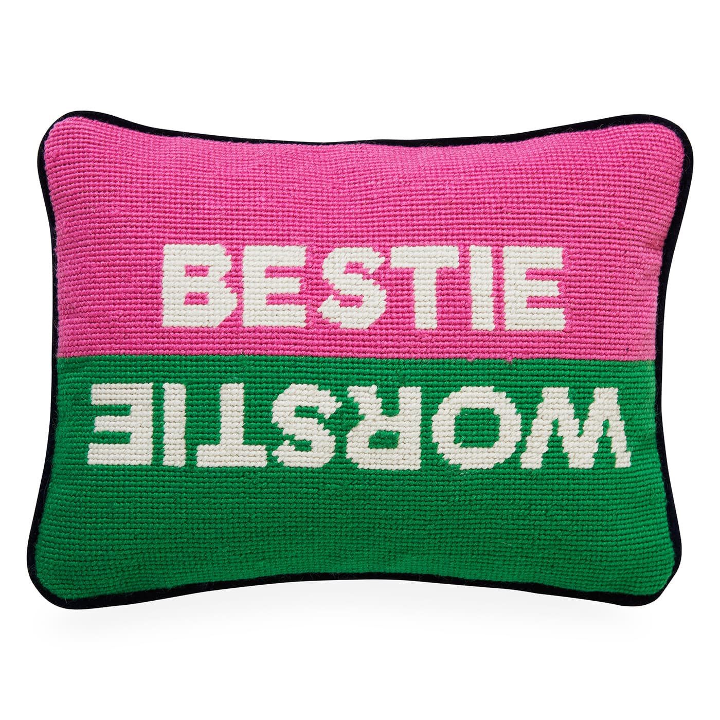 Подушка Jonathan Adler Work Wife Needlepoint Pillow — фото 2