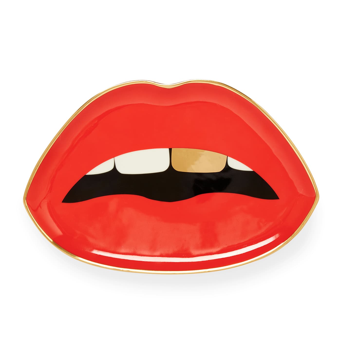 Поднос Jonathan Adler Lips Trinket Tray — фото 2