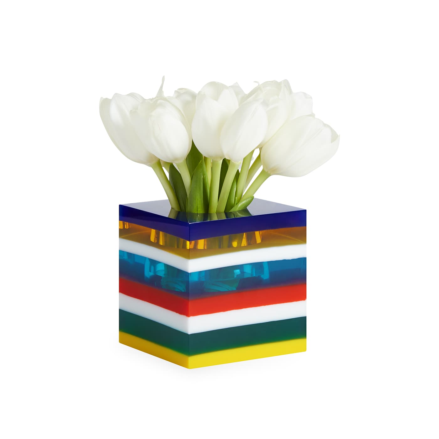 Ваза Jonathan Adler Bel Air Stacked Mini Scoop Vase — фото 3