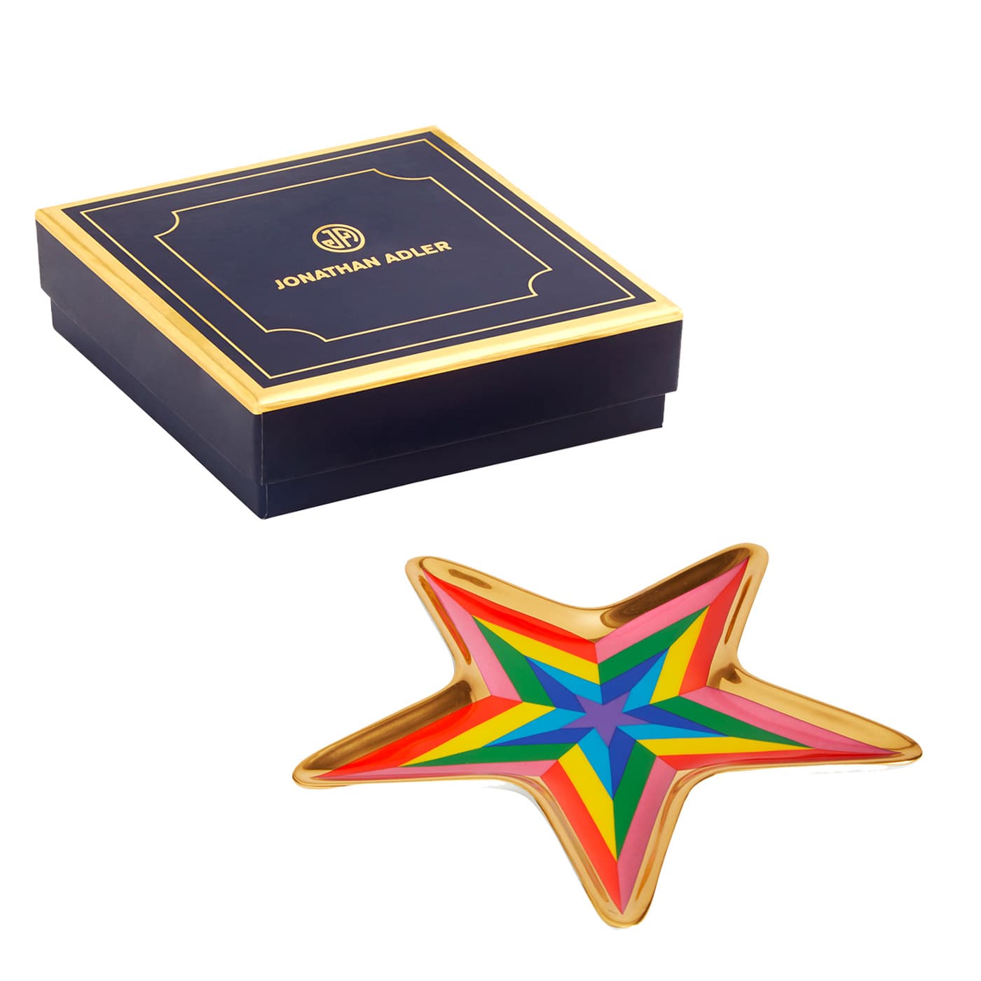 Поднос Jonathan Adler Technicolor Star Trinket Tray — фото 4