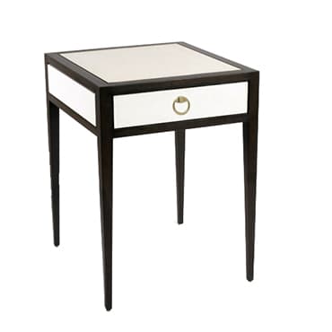 Прикроватный столик James Duncan Walnut Parchment Side Table
