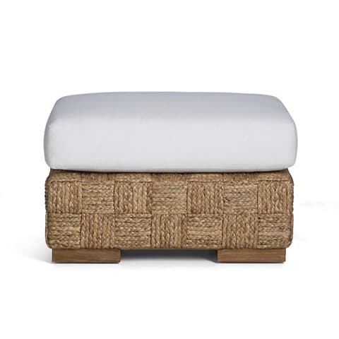 Пуф Ralph Lauren Black Palms Woven Ottoman — фото 2