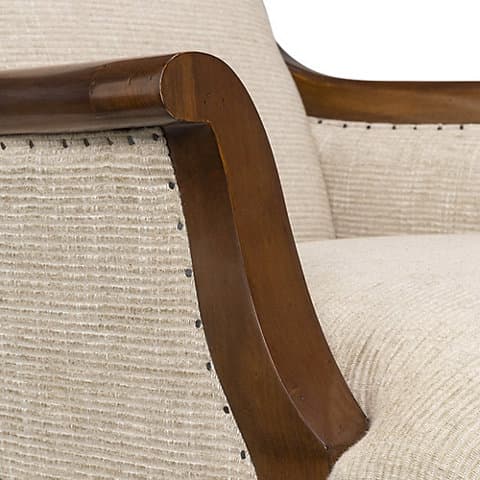 Кресло Ralph Lauren Lovell Scroll Back Chair — фото 5