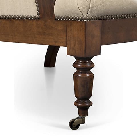 Кресло Ralph Lauren Lovell Scroll Back Chair — фото 6