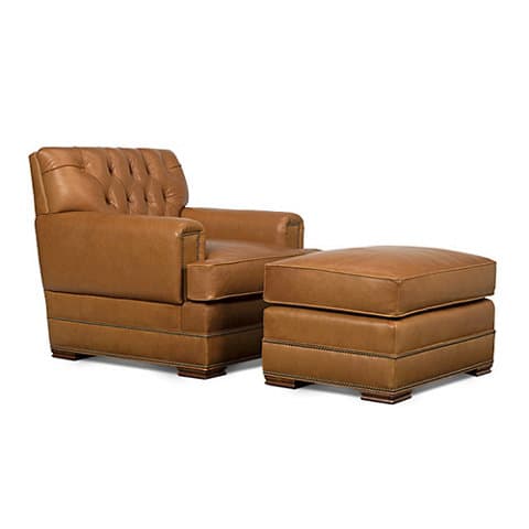 Кресло Ralph Lauren Errol Tufted Chair — фото 6