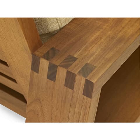 Кресло Ralph Lauren Desert Modern Wood Club Chair — фото 3
