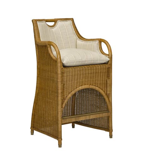 Стул с подлокотниками Ralph Lauren Jamaica Wicker Dining Chair — фото 6