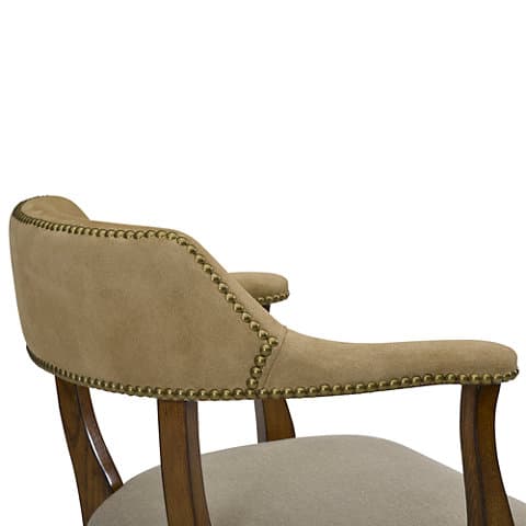 Стул с подлокотниками Ralph Lauren Hither Hills Studio Counter Stool — фото 10