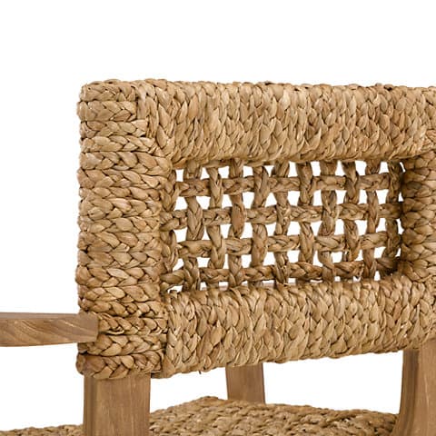 Стул с подлокотниками Ralph Lauren Black Palms Dining Chair — фото 4
