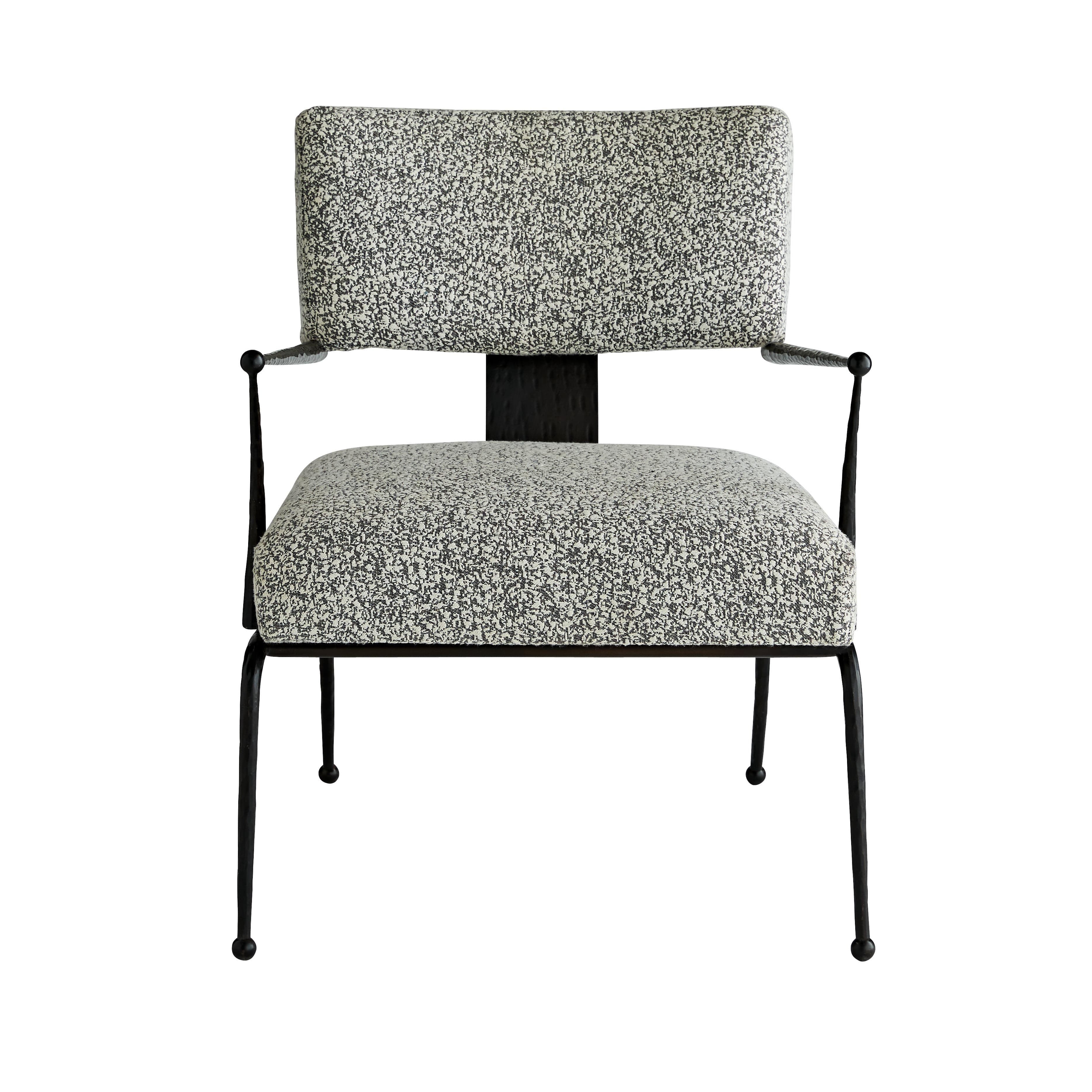 Стул с подлокотниками Arteriors Wallace Chair Pitch Texture — фото 2