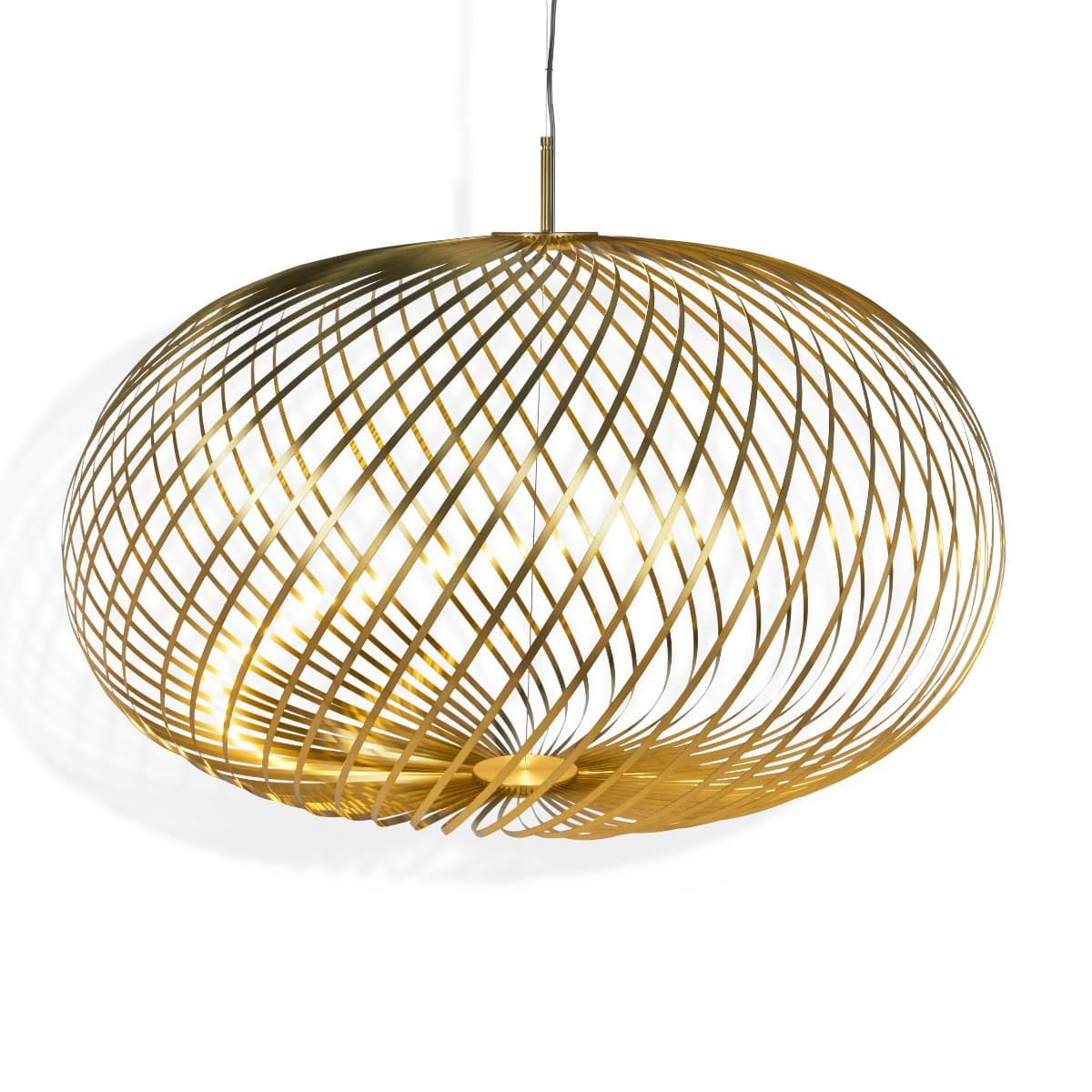 Подвесной светильник Tom Dixon Spring Large Pendant Brass — фото 5