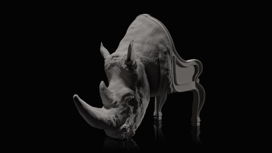 Стул Máximo Riera The Rhino Chair — фото 3