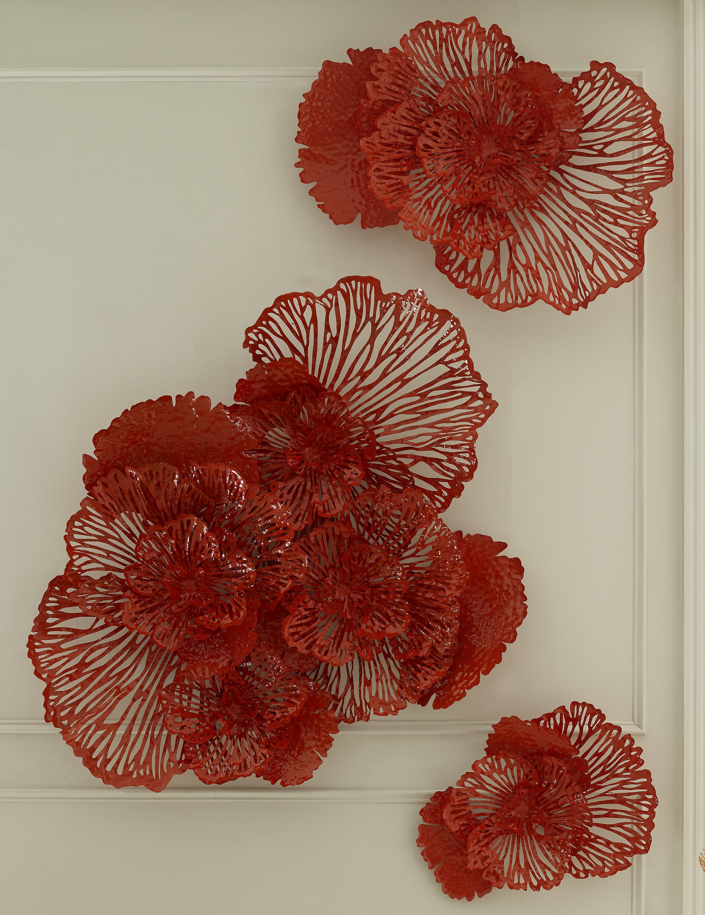 Декоративный настенный элемент Phillips Collection Flower Wall Art White, Small — фото 8
