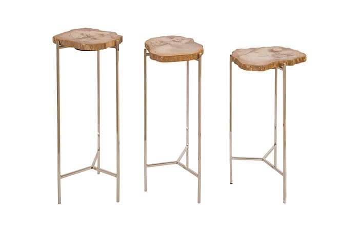 Барный столик Phillips Collection Petrified Wood Beverage Table — фото 5