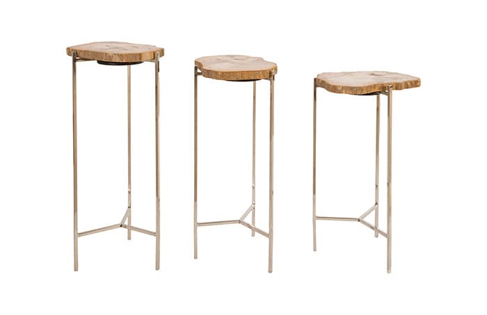 Барный столик Phillips Collection Petrified Wood Beverage Table — фото 6
