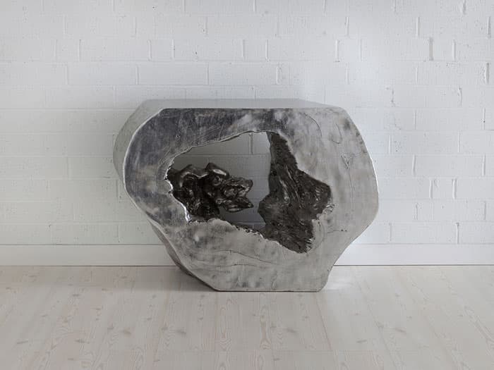 Консоль Phillips Collection Plateada Hollow Console — фото 3