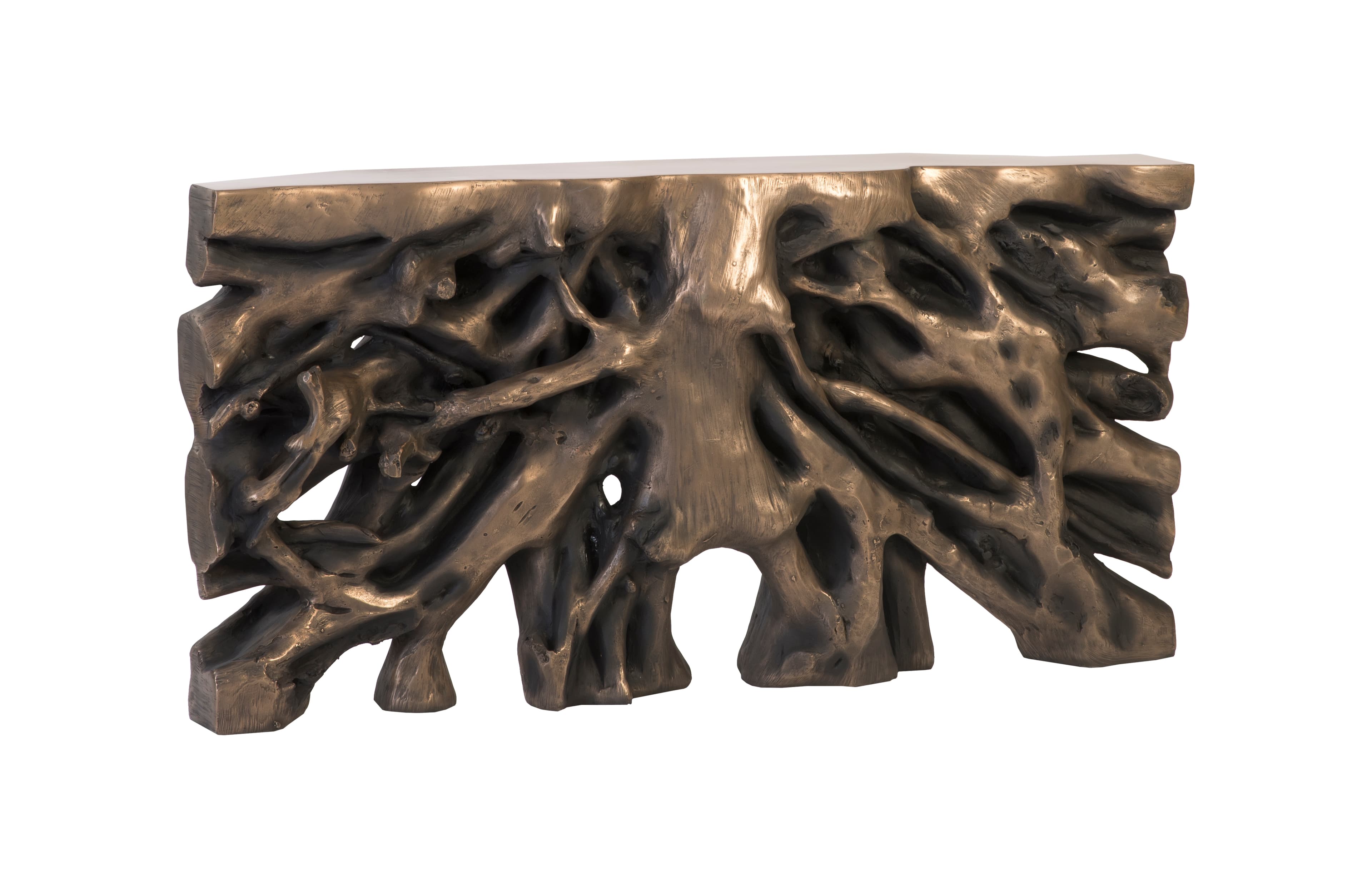 Консоль Phillips Collection Square Root Console Table — фото 5