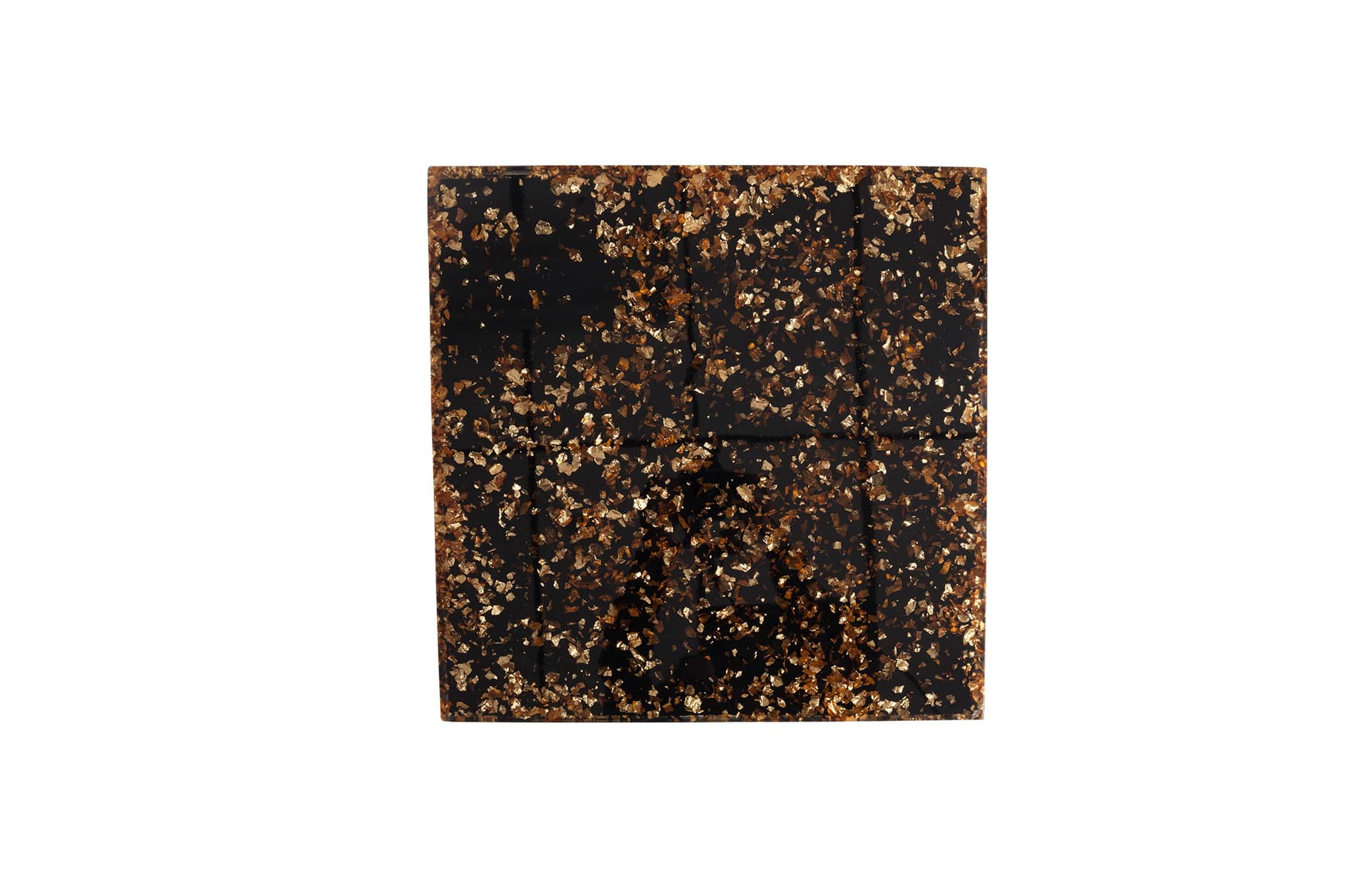 Приставной столик Phillips Collection Captured Denim, End Table w/ Plated Black Nickel Base — фото 3