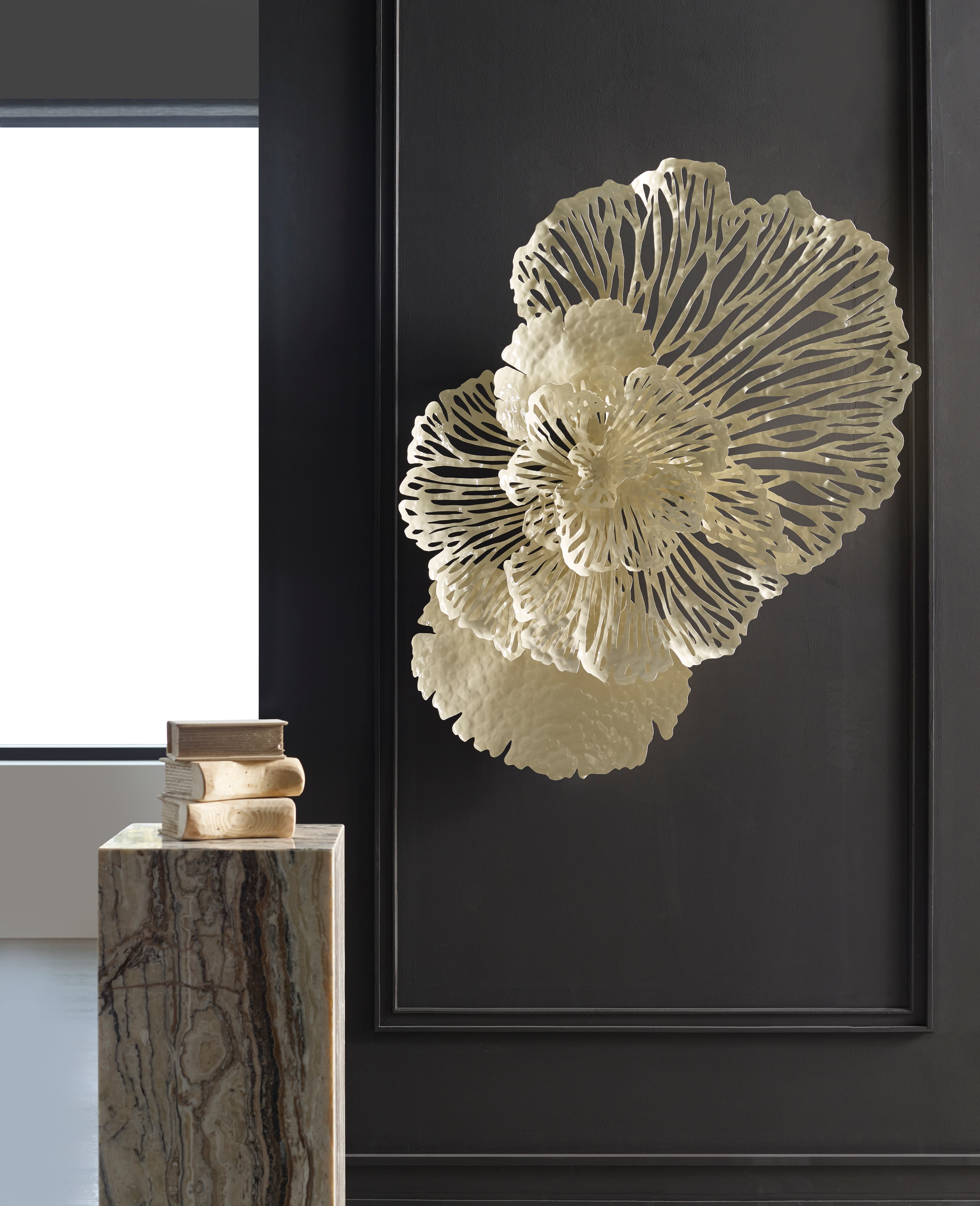 Декоративный настенный элемент Phillips Collection Flower Wall Art White, Small — фото 13